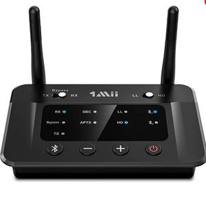 1Mii B03 Bluetooth 5.3 Transmitter Receiver for TV Home Stereo BT Headphones NOB